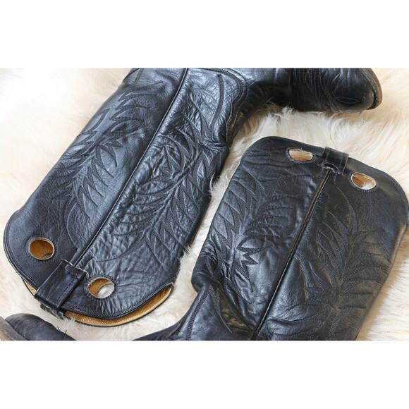 1990's Vintage Deadstock Combat Army Boots ~ Men's 8-1/2 to 9 W ~ Women's10-1/2 - Picture 6 of 8